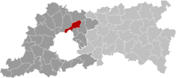 Vilvoorde Flemish-Brabant Belgium Map